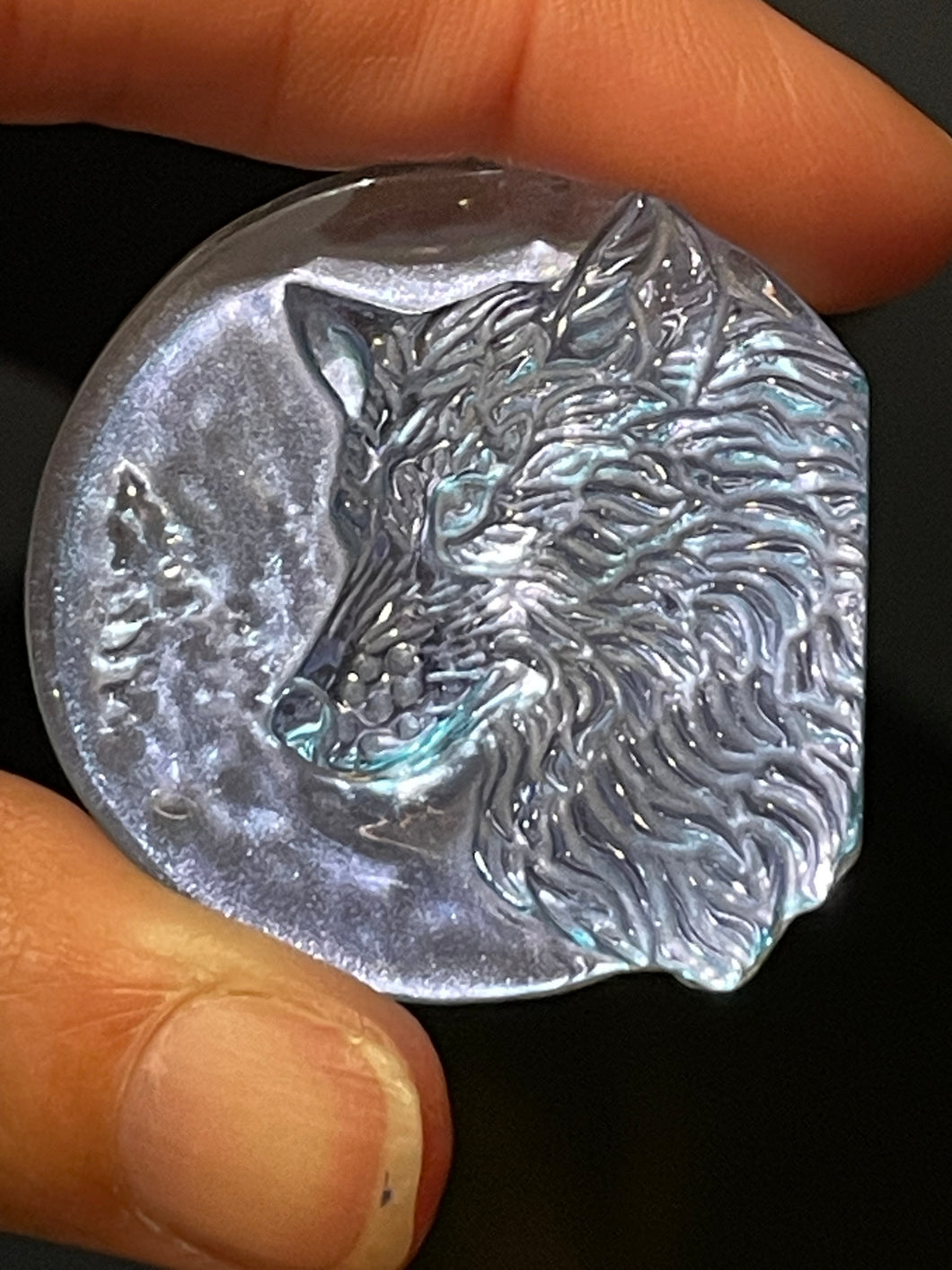 Angel Aura Wolf Medallions