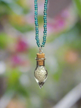 Load image into Gallery viewer, Snake Shed Bottle Pendants (Mexican Black Kingsnake)
