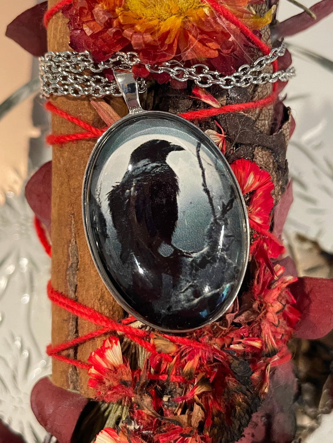 Black Crow Pendant