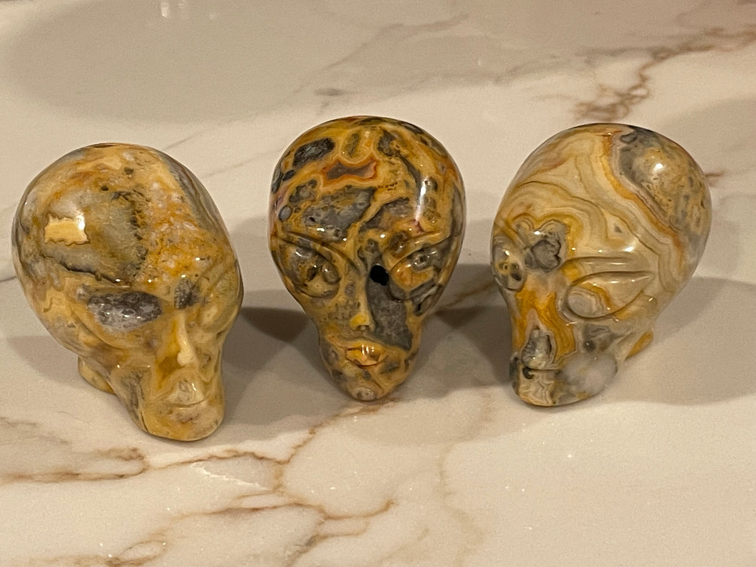 Crystal Alien Heads (2