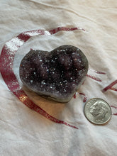 Load image into Gallery viewer, Amethyst Cluster Hearts (Uruguay)
