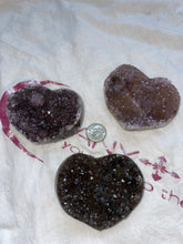 Load image into Gallery viewer, Amethyst Cluster Hearts (Uruguay)
