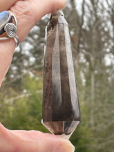 Load image into Gallery viewer, Vogel Style Smoky Quartz Wands, 4&quot;, 12-sided (Brazil)
