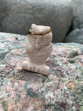 Load image into Gallery viewer, Natural Gemstone Carved Owl Figurines
