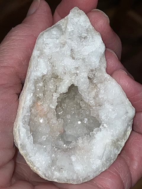 Druzy Quartz Geode (Morocco)