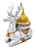 Load image into Gallery viewer, Deer Incense Burner/Candle Holder (5&quot;H x 4.5&quot;W)
