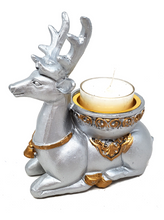 Load image into Gallery viewer, Deer Incense Burner/Candle Holder (5&quot;H x 4.5&quot;W)
