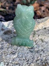 Load image into Gallery viewer, Natural Gemstone Carved Owl Figurines
